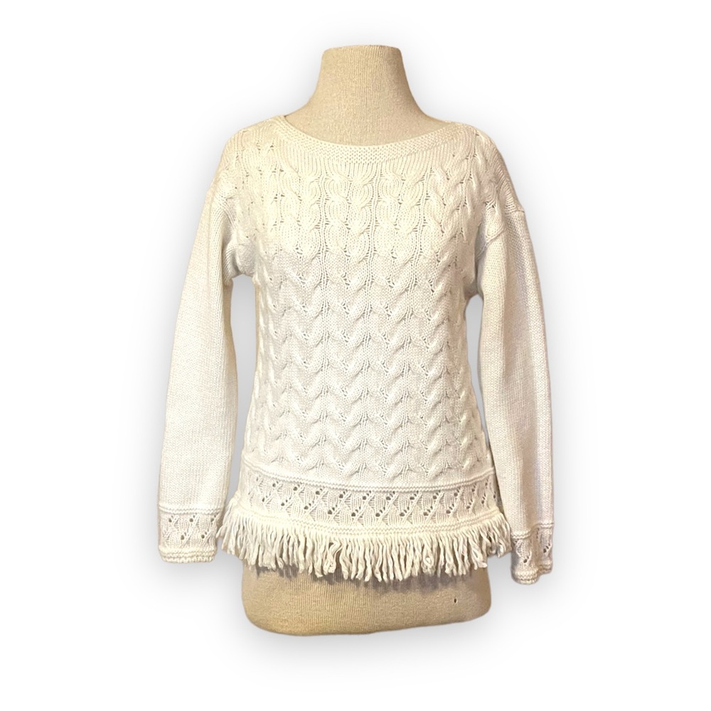 {anthro} ELSAMANDA wool/alpha blend sweater